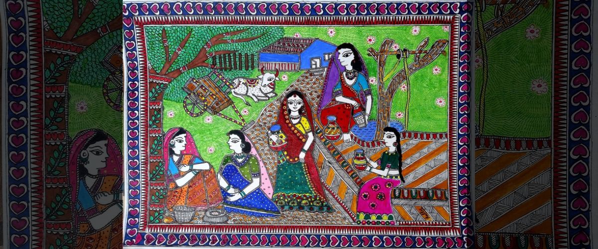 madhubani painting content